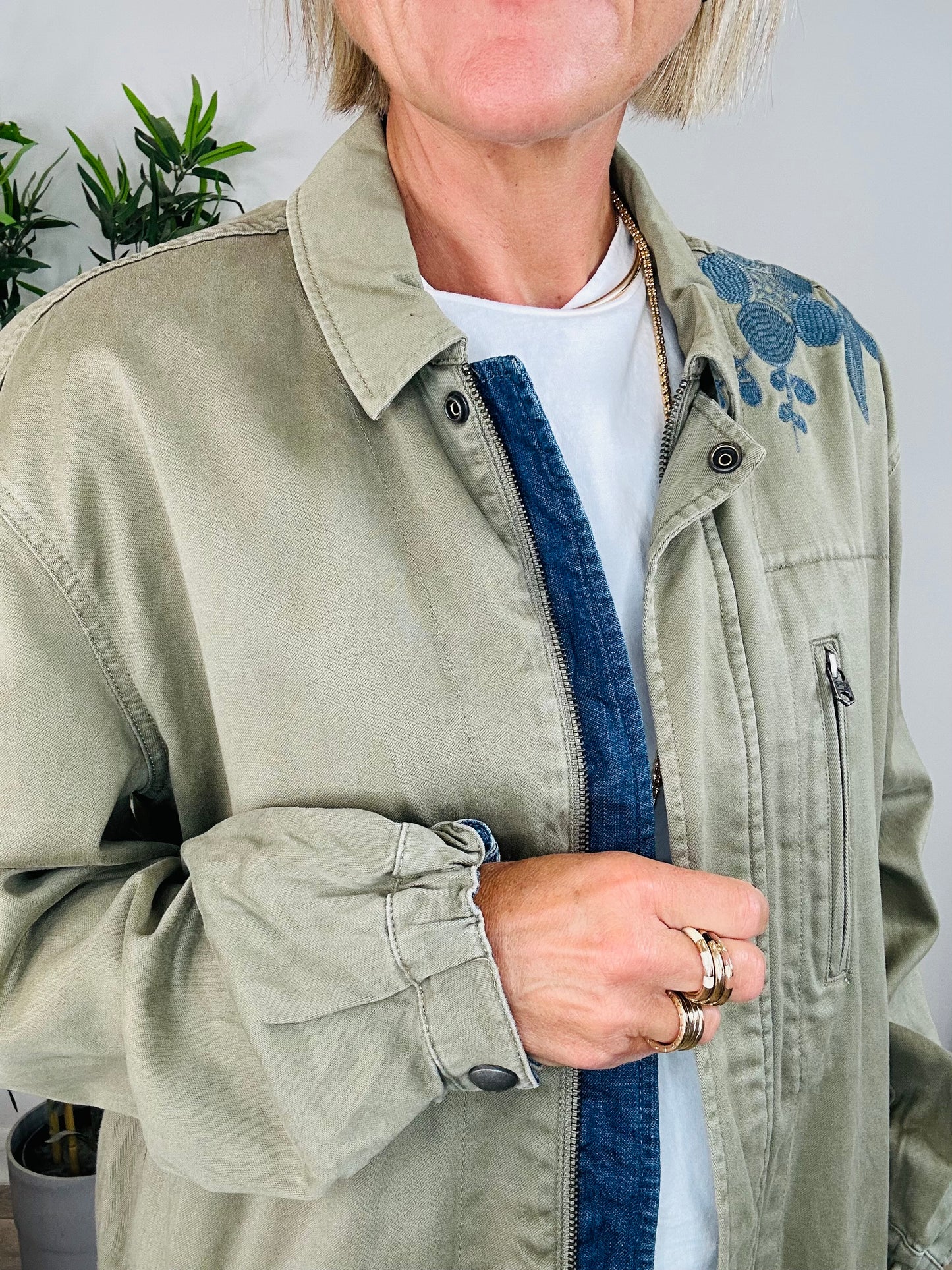 Embroidered Jacket - Size 3