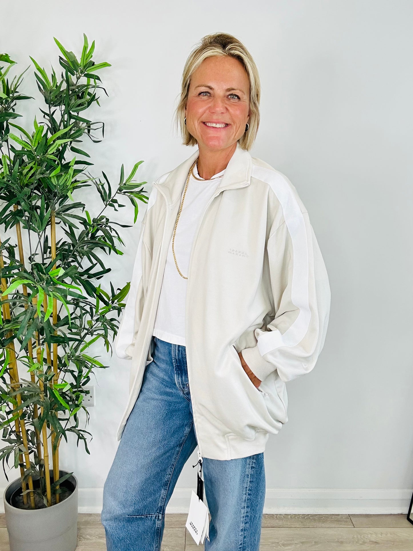Oversized Rejane Jacket - Size 34