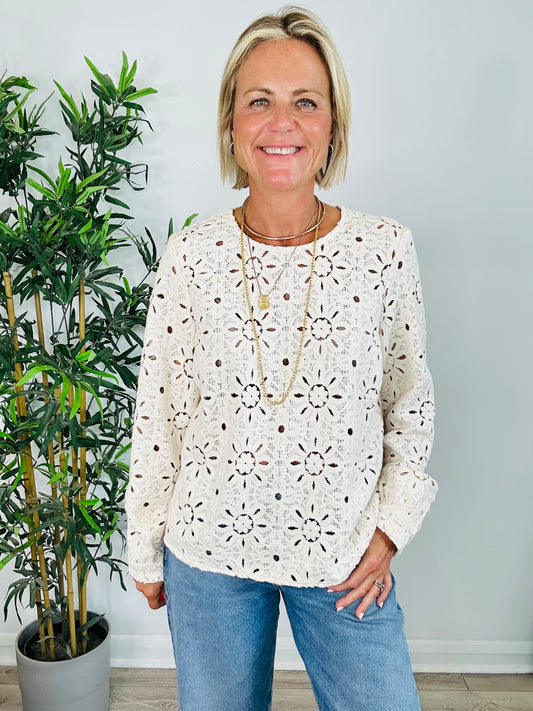 Crochet Top - Size 42