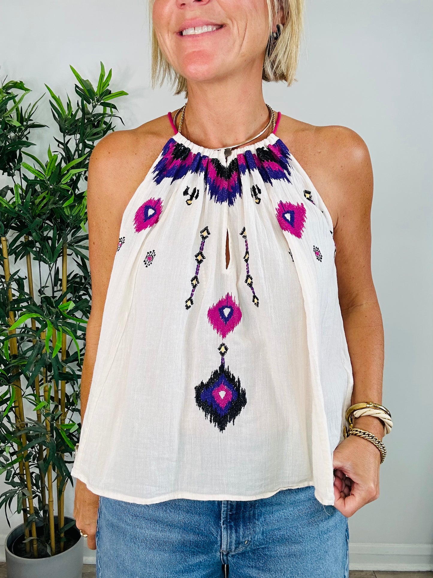 Embroidered Top - Size 1