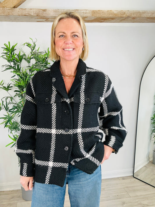Check Jacket - Size XS