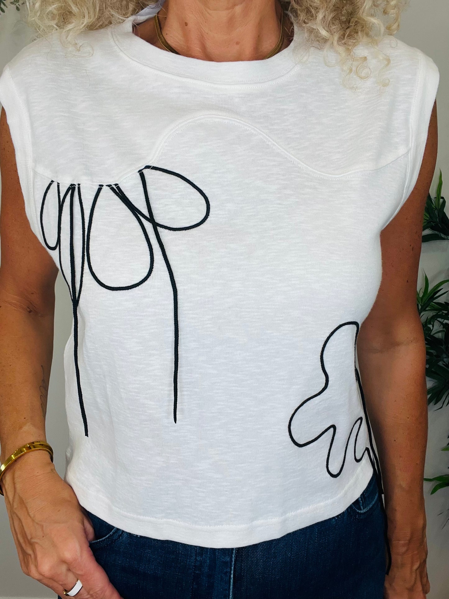 Embroidered Top - Size 1