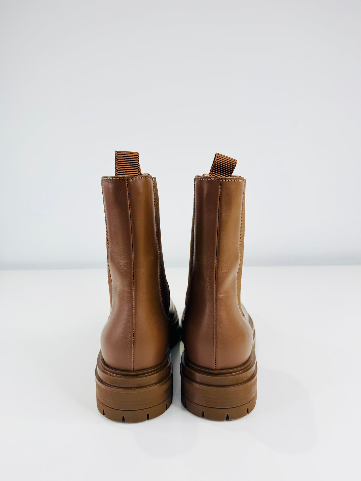 Leather Chester Boots - Size 38.5