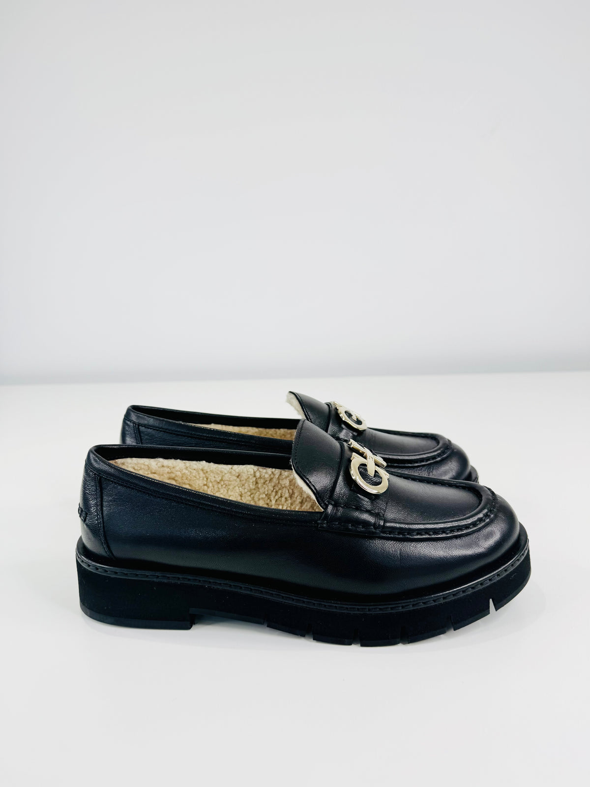 Rolo Shearling Lined Loafers - Size 39