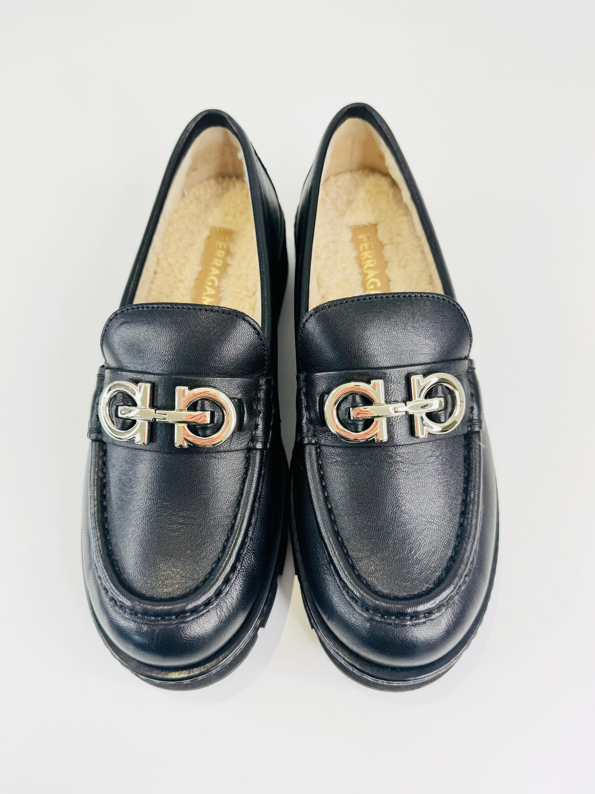 Rolo Shearling Lined Loafers - Size 39