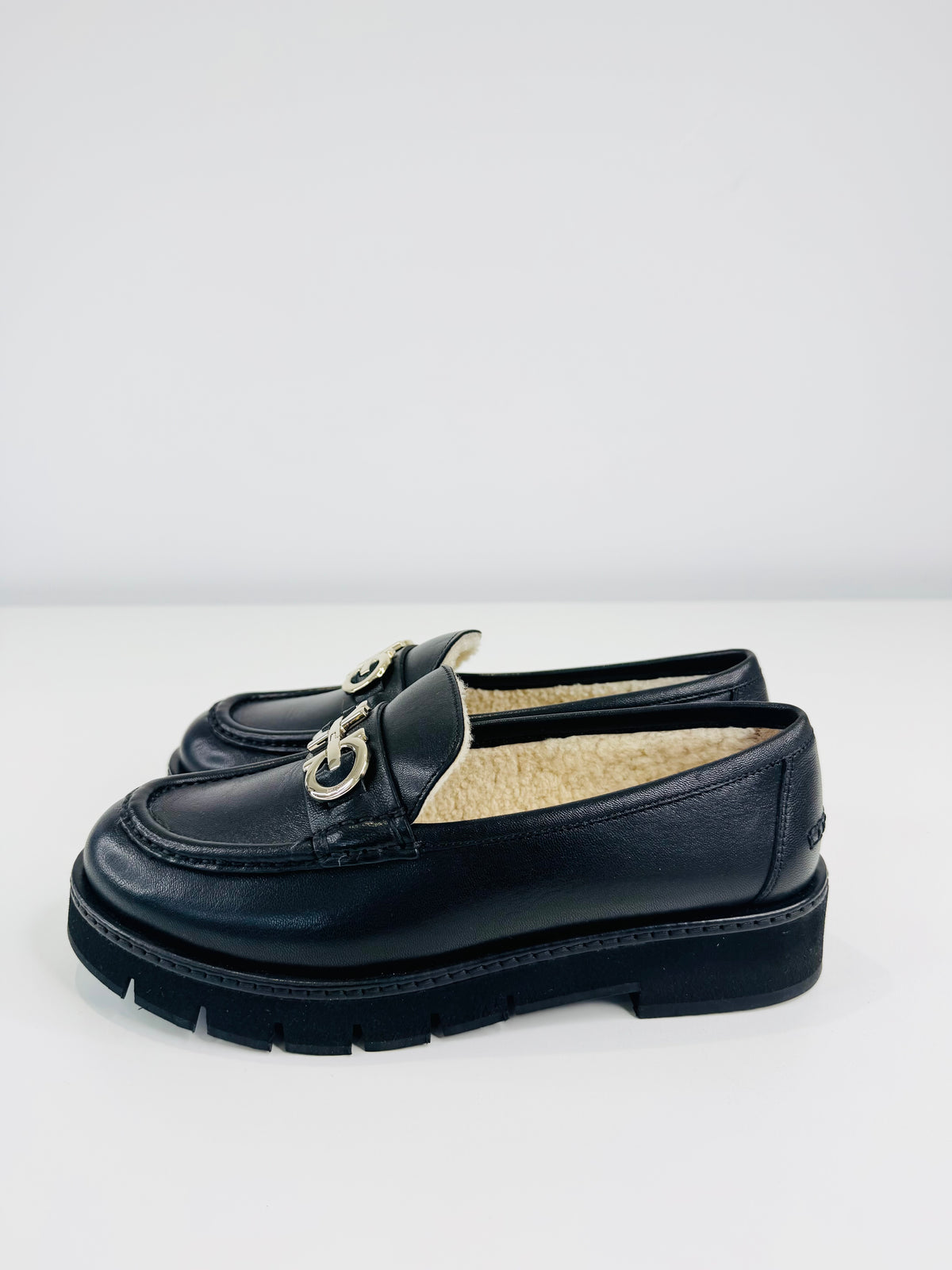 Rolo Shearling Lined Loafers - Size 39