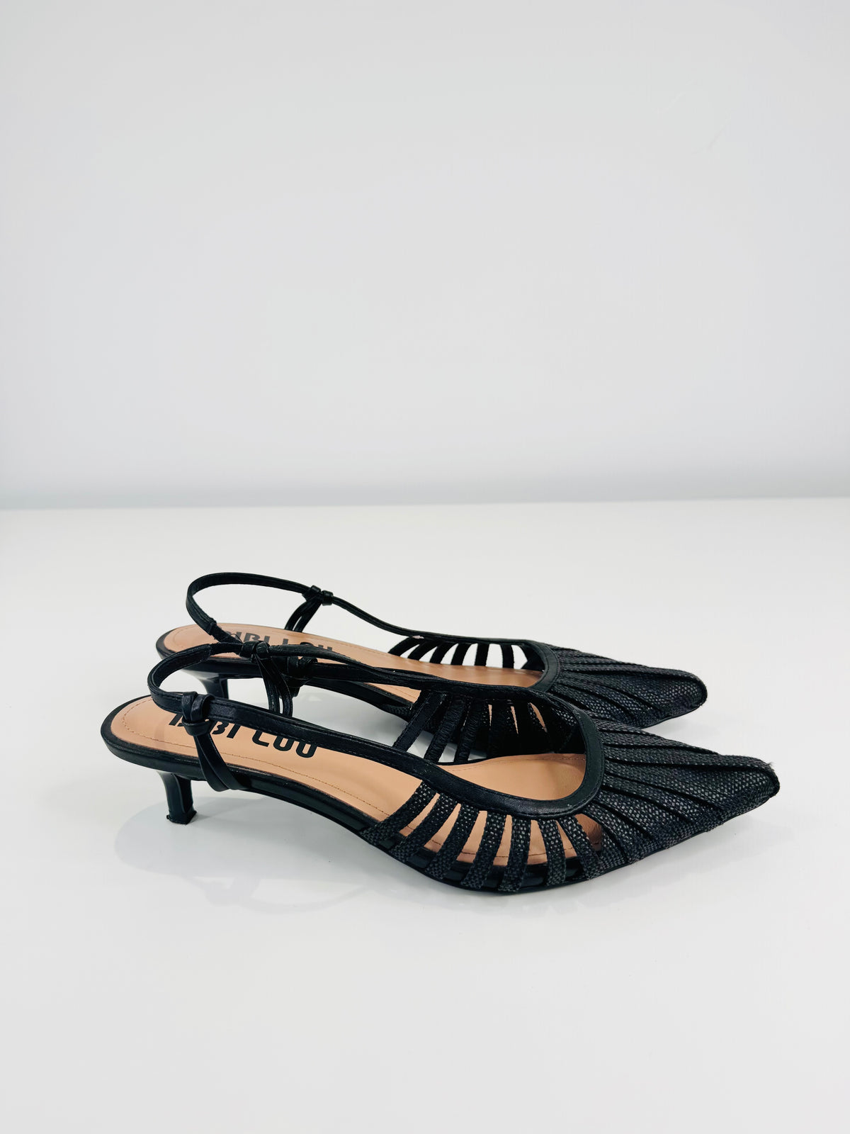 Slingback Kitten Heels - Size 41