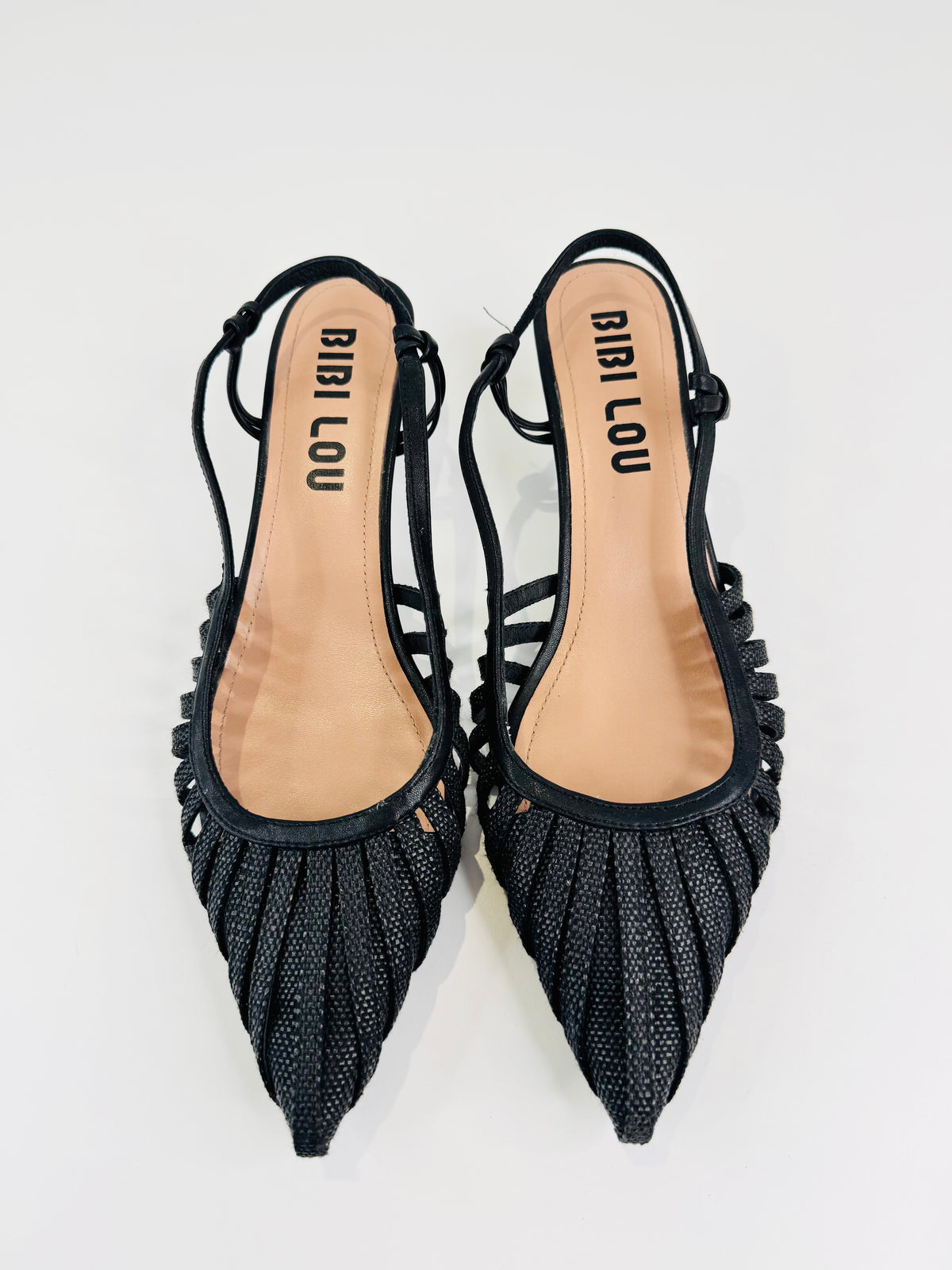 Slingback Kitten Heels - Size 41
