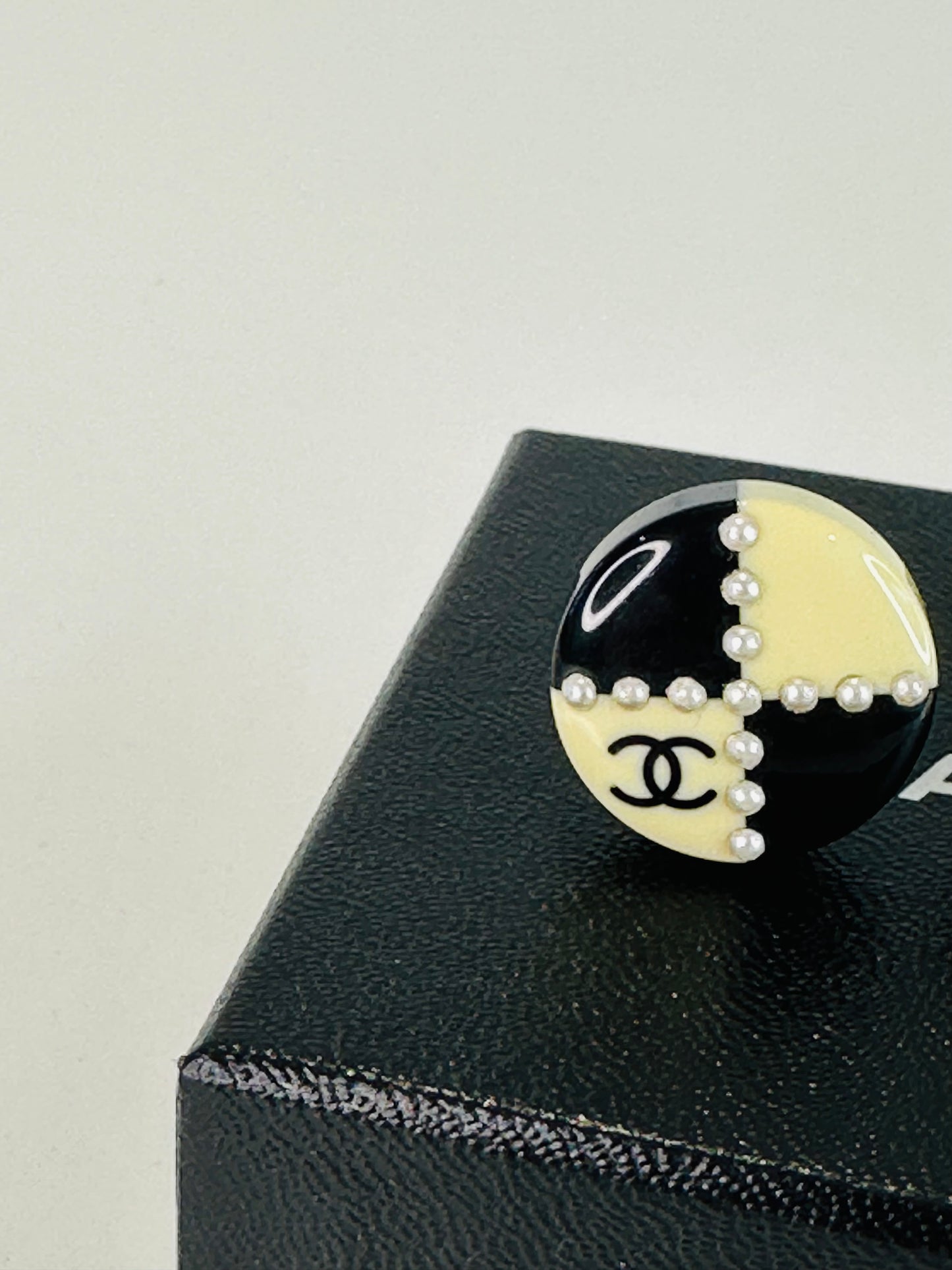 Checkerboard Clip-on Earrings