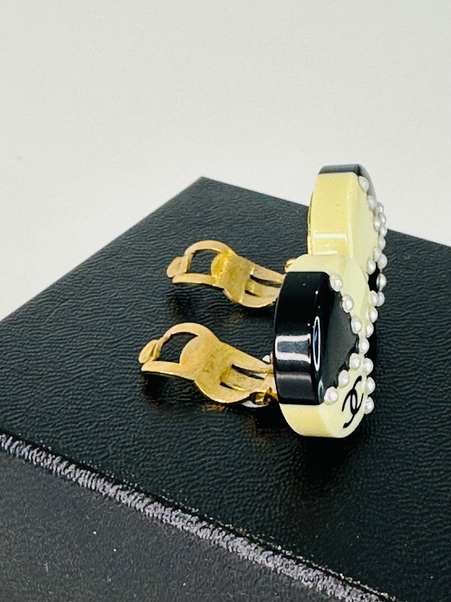 Checkerboard Clip-on Earrings