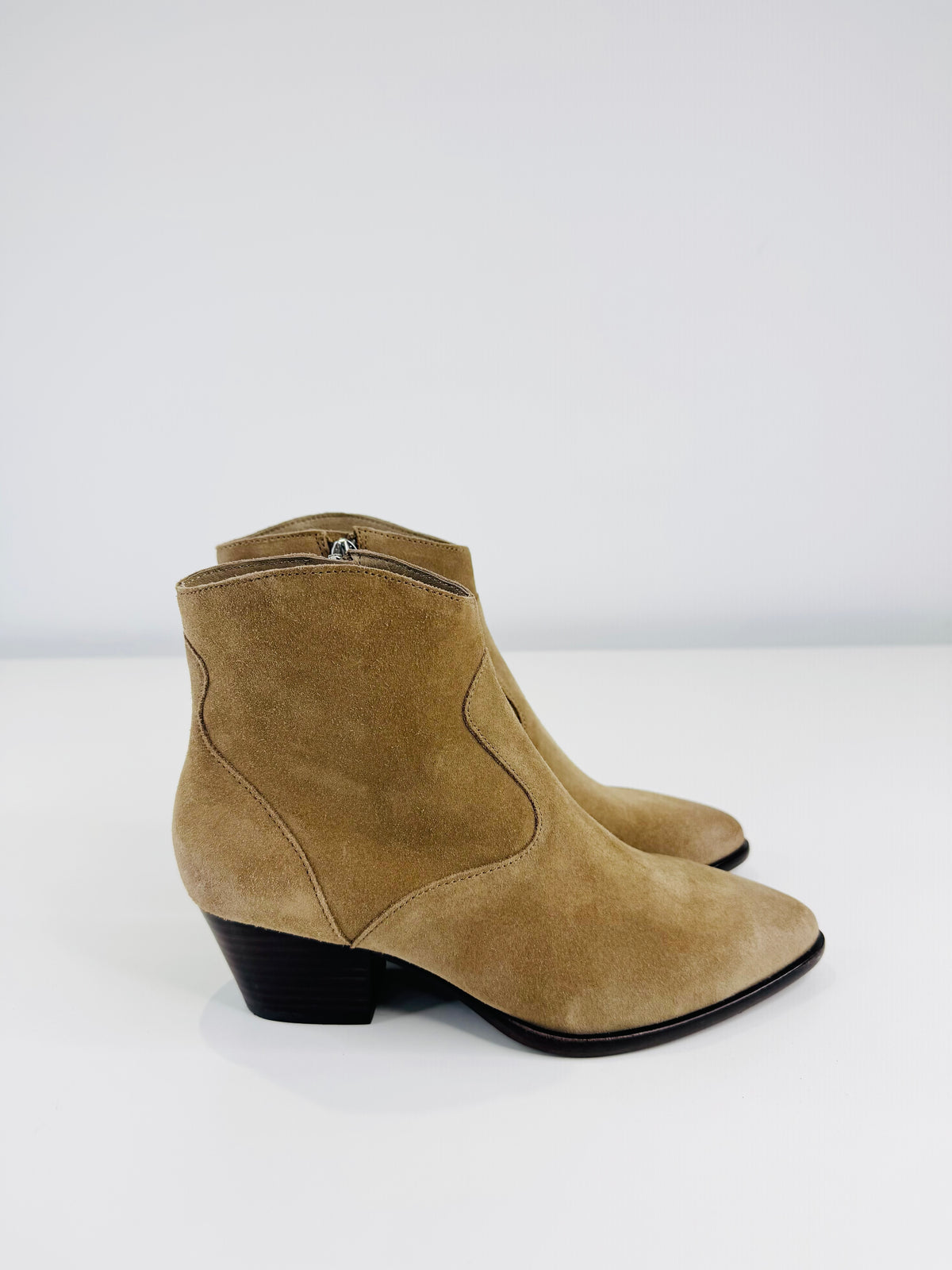 Heidi Suede Ankle Boots - Size 37