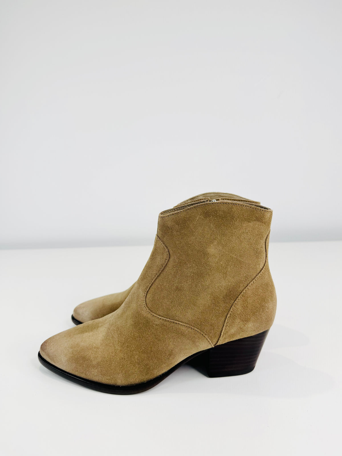 Heidi Suede Ankle Boots - Size 37