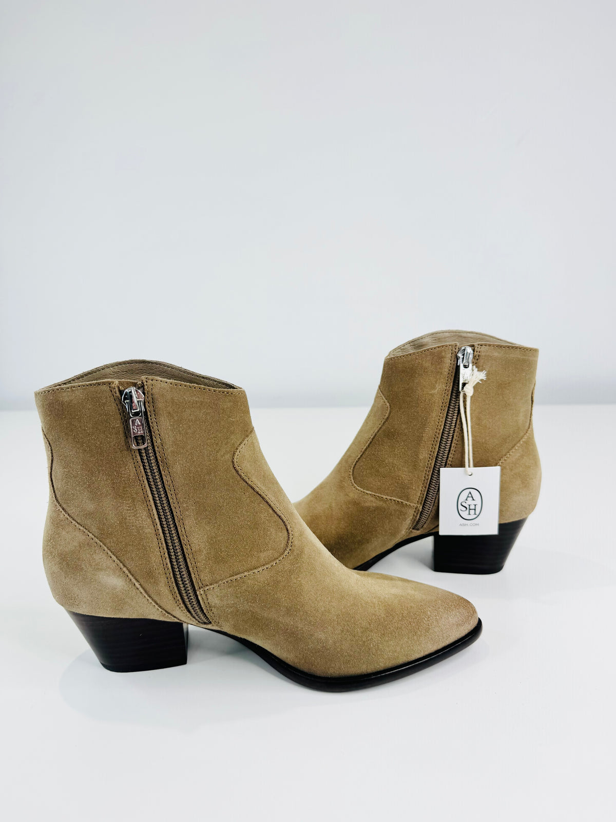 Heidi Suede Ankle Boots - Size 37