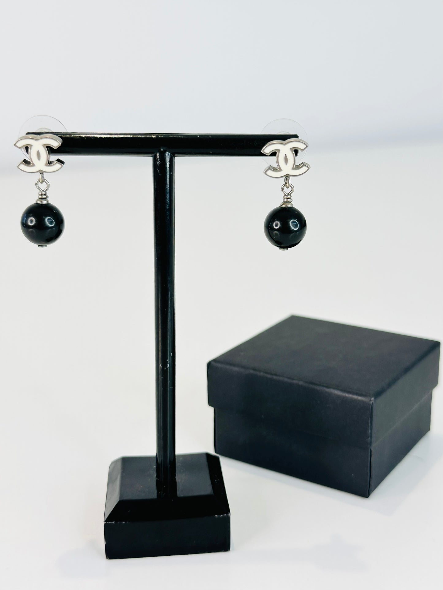 CC Ball Drop Earrings