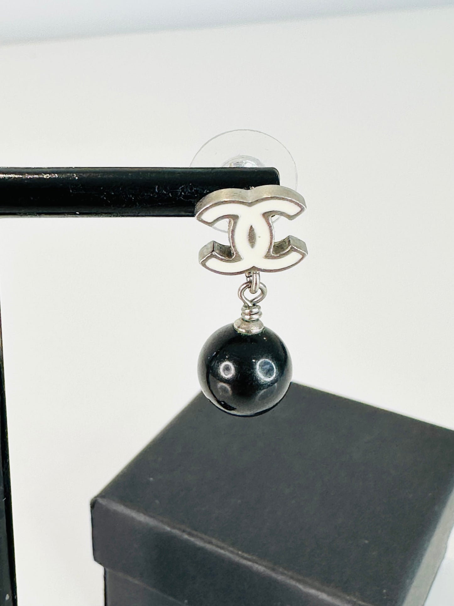 CC Ball Drop Earrings