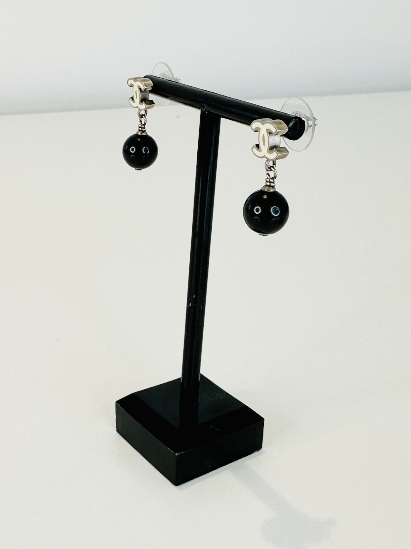 CC Ball Drop Earrings