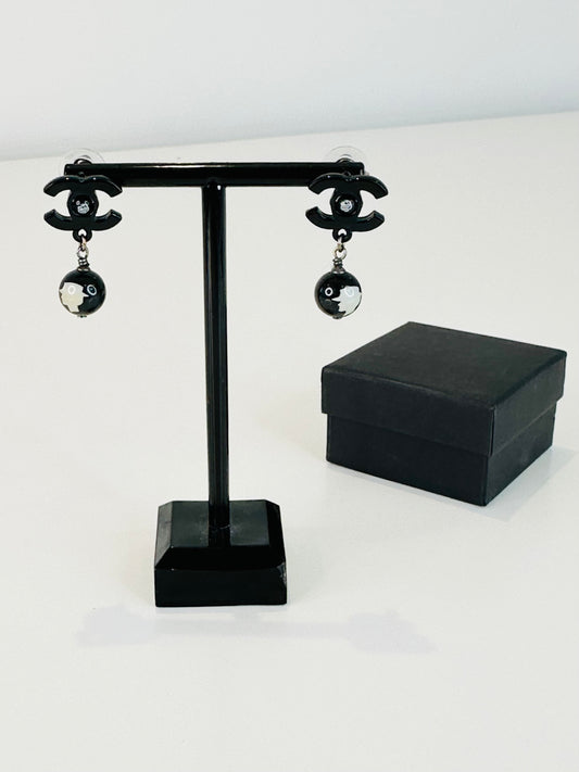 Coco Mademoiselle CC Drop Earrings