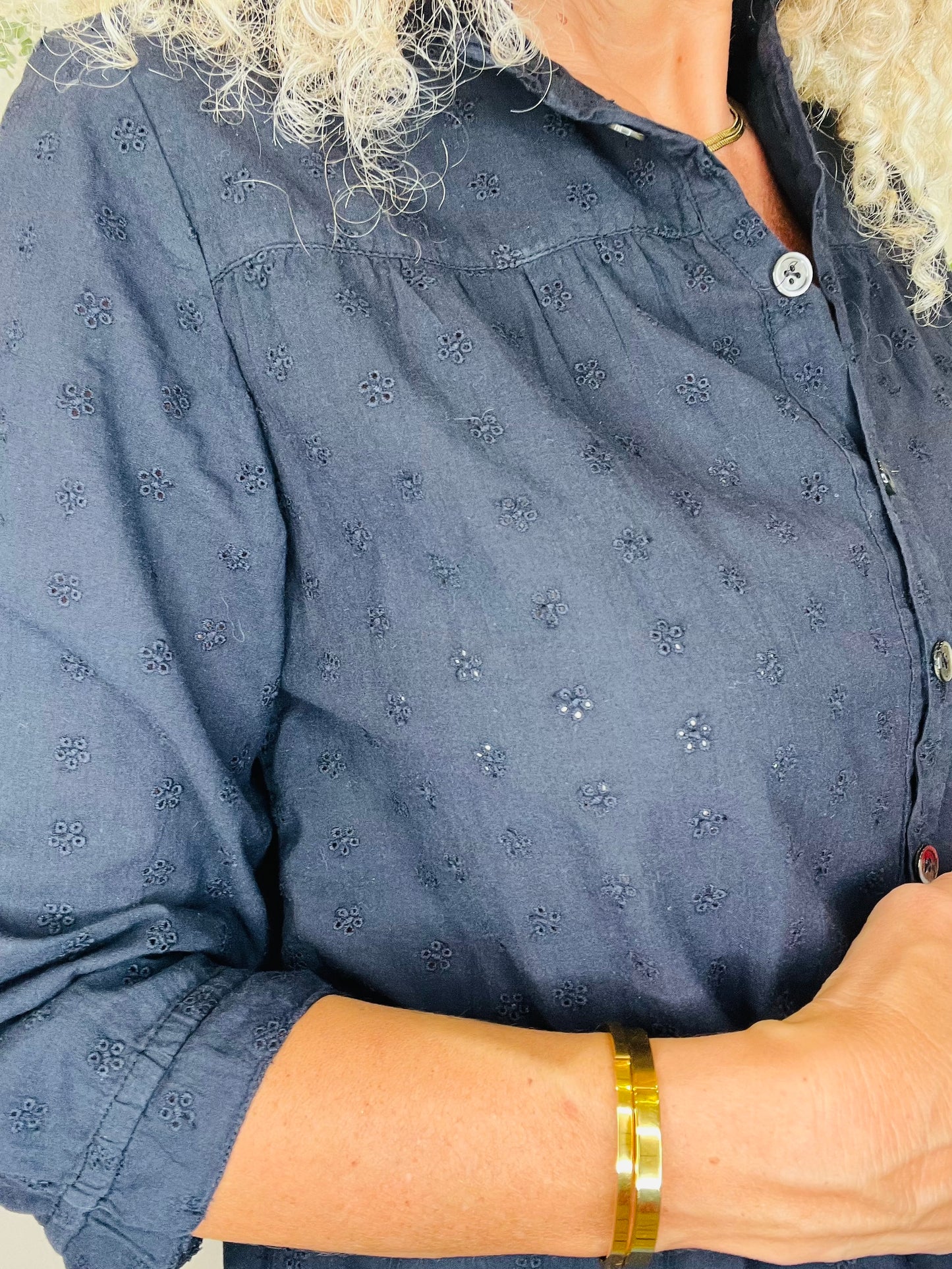 Broderie Blouse - Size 1