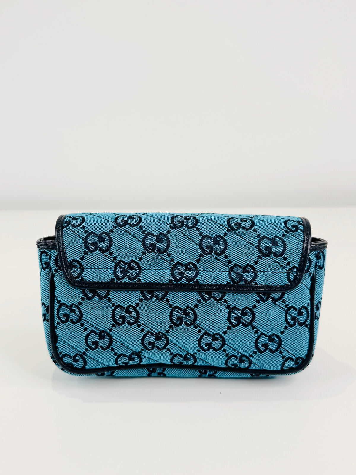 Canvas GG Marmont Super Mini Bag