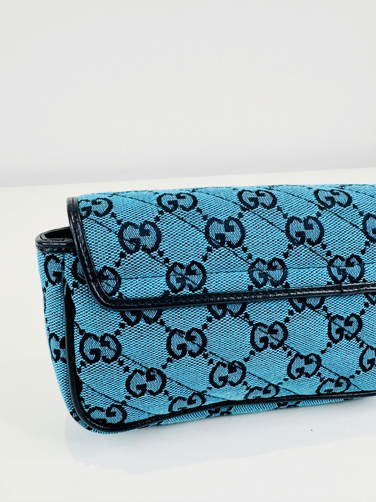 Canvas GG Marmont Super Mini Bag