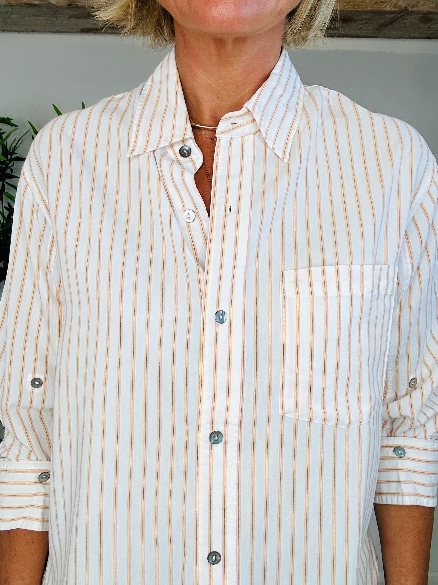 Striped Kayla Shirt - Size XS