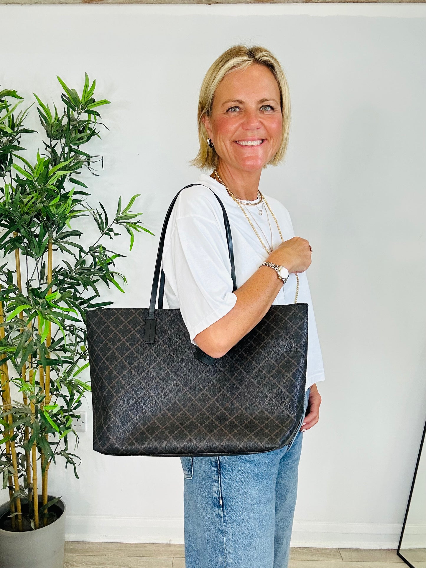 Abi Printed Tote