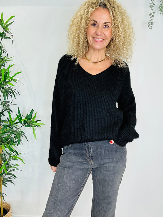 Knitted Jumper - Size S