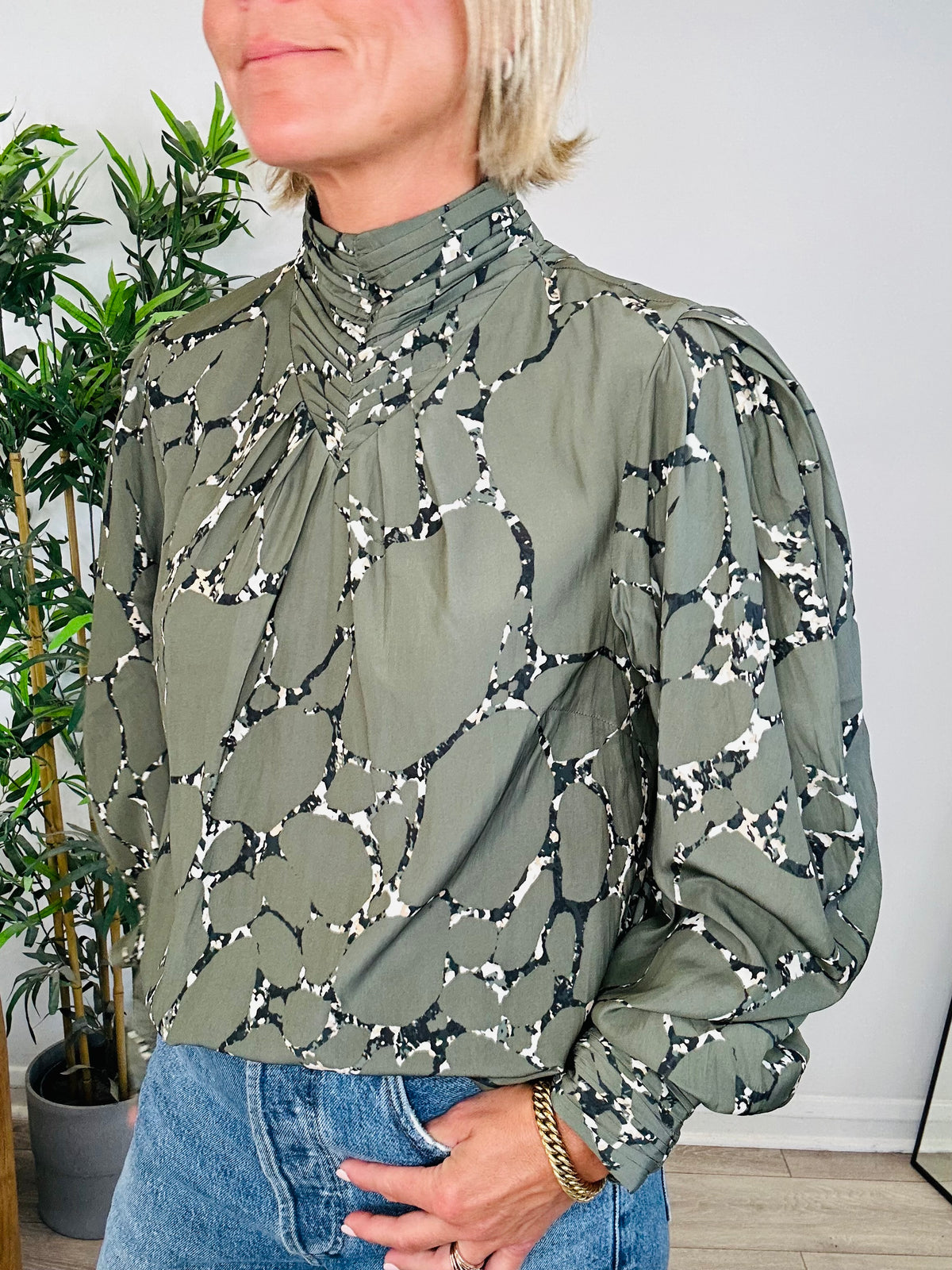 High Neck Blouse - Size 3
