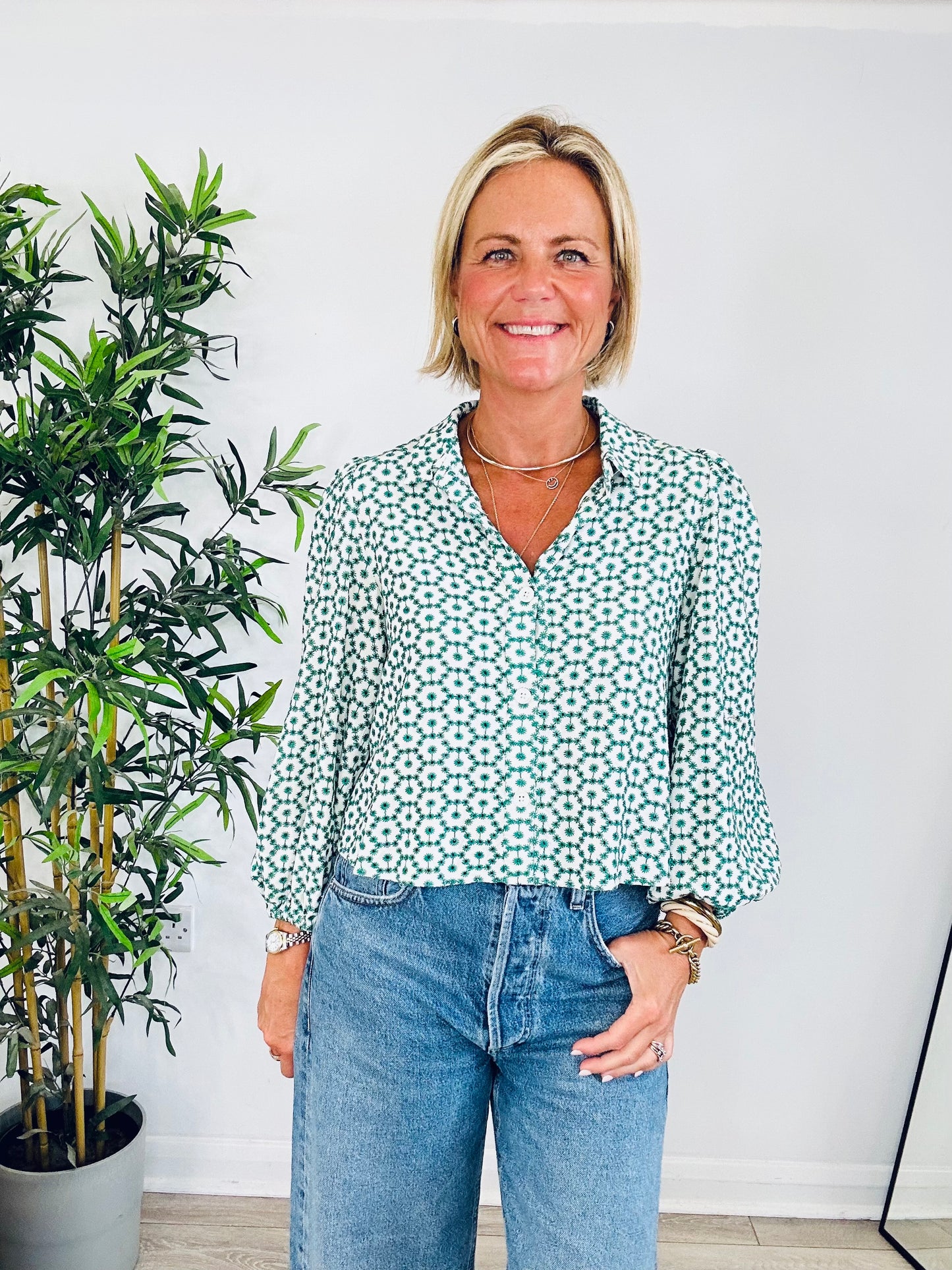Embroidered Blouse - Size 2