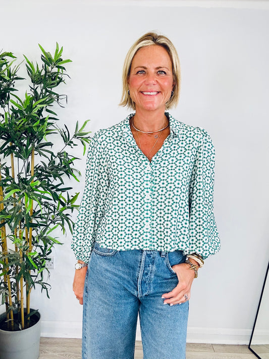 Embroidered Blouse - Size 2
