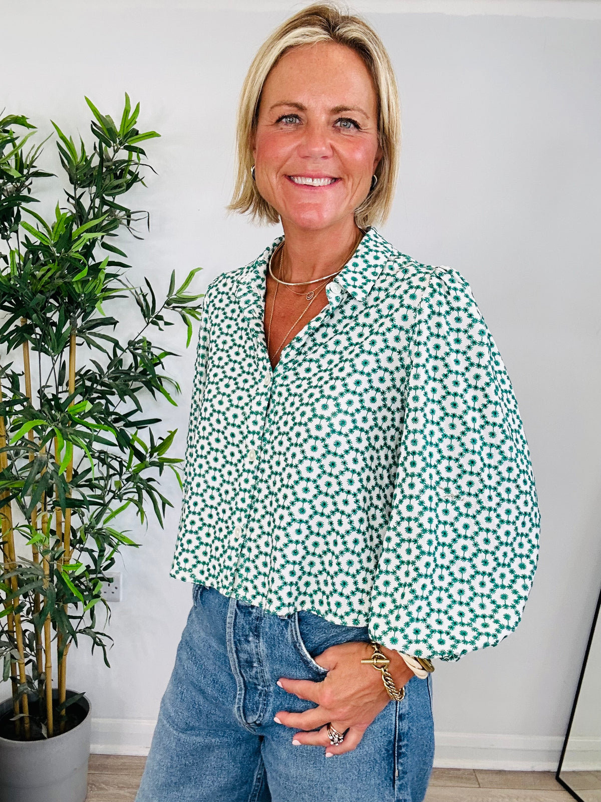 Embroidered Blouse - Size 2