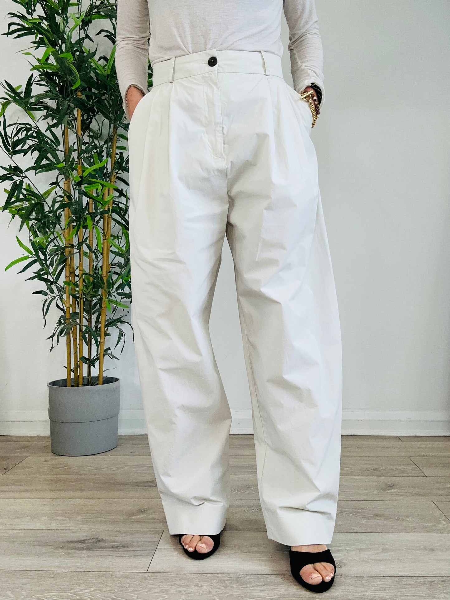 Cotton Trousers - Size 0