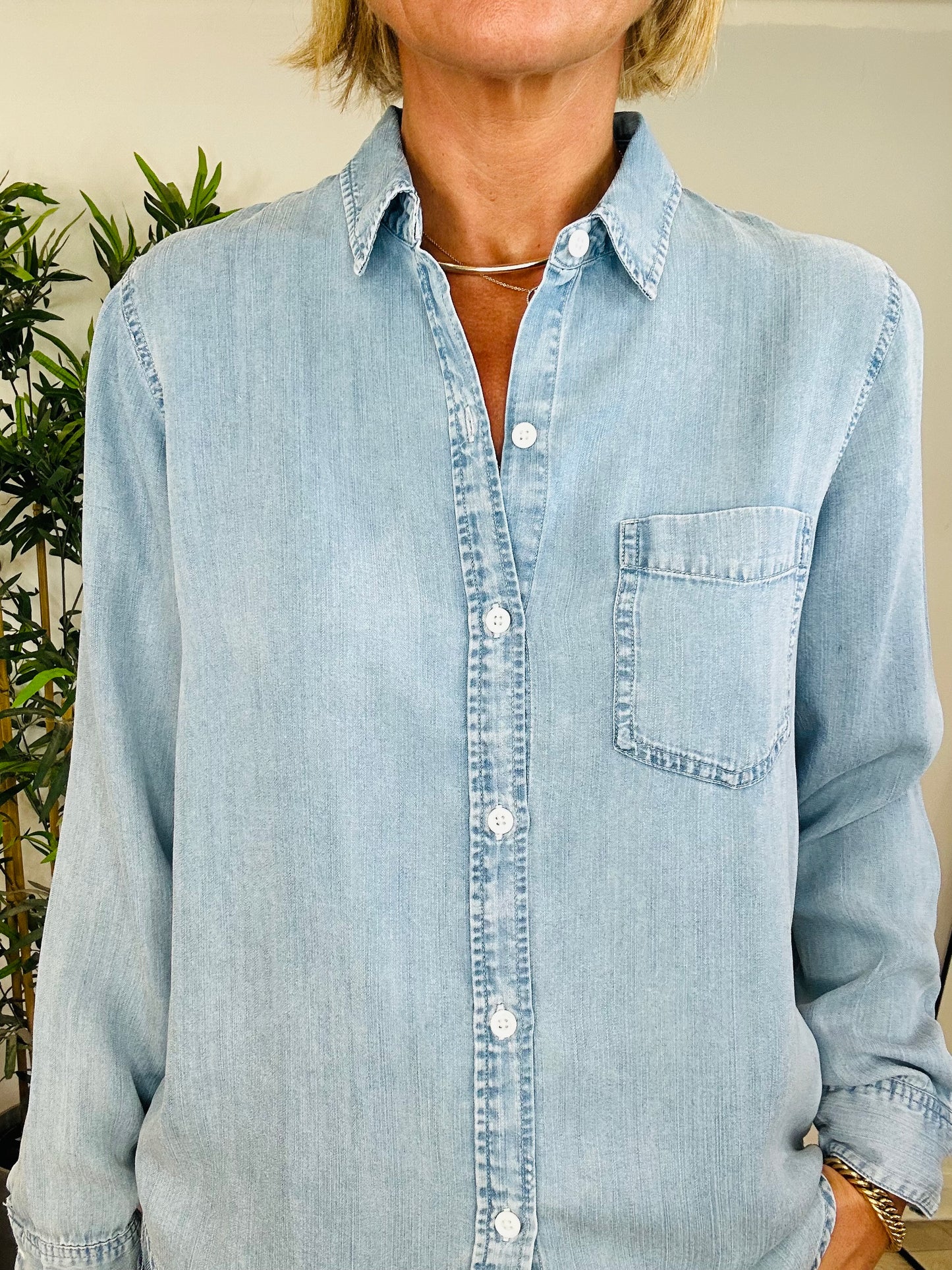 Chambray Shirt - Size S
