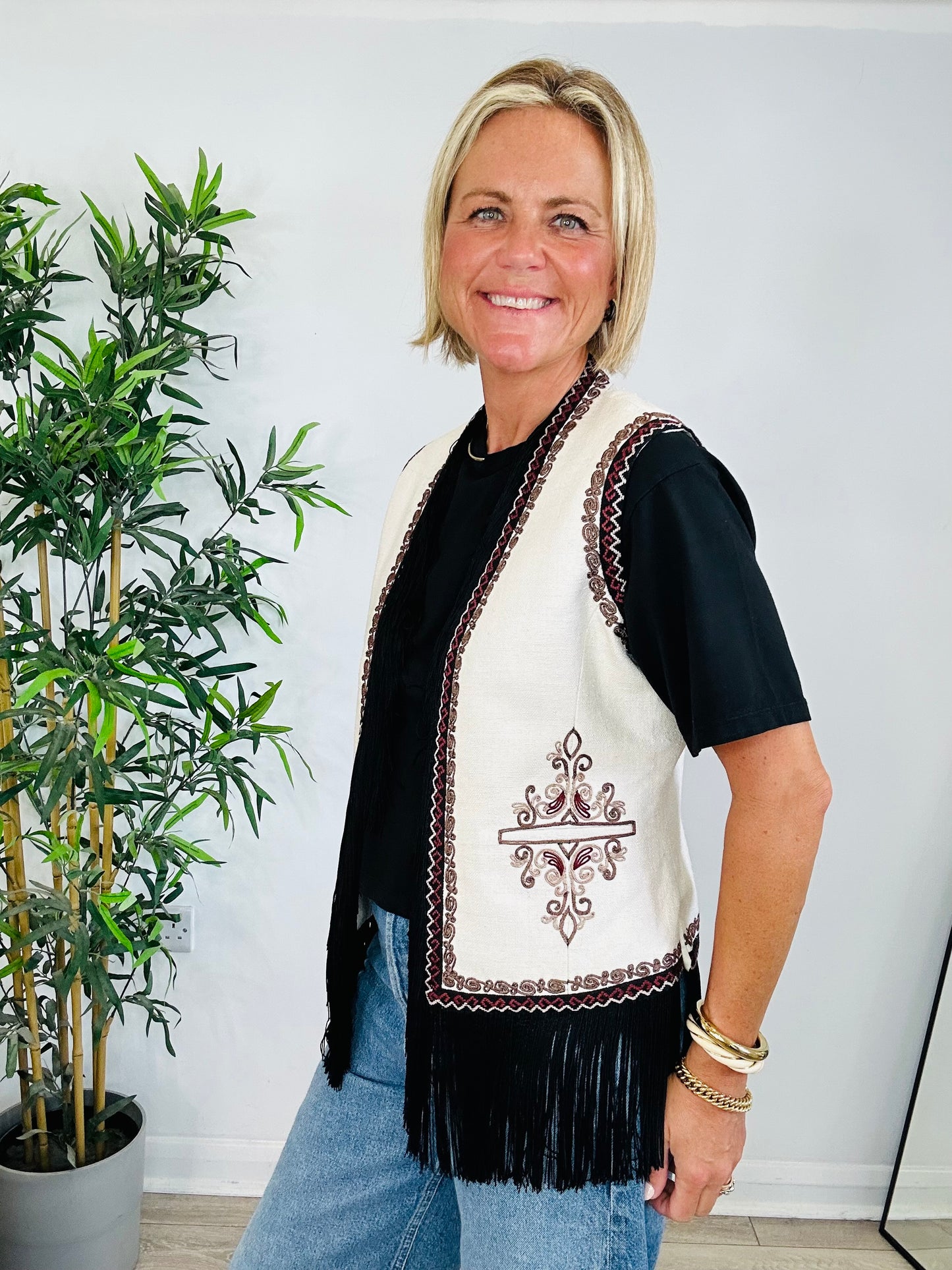 Fringed Waistcoat - Size 12