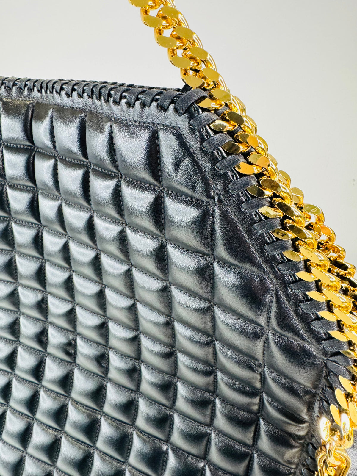 Falabella Quilted Faux Leather Maxi Tote