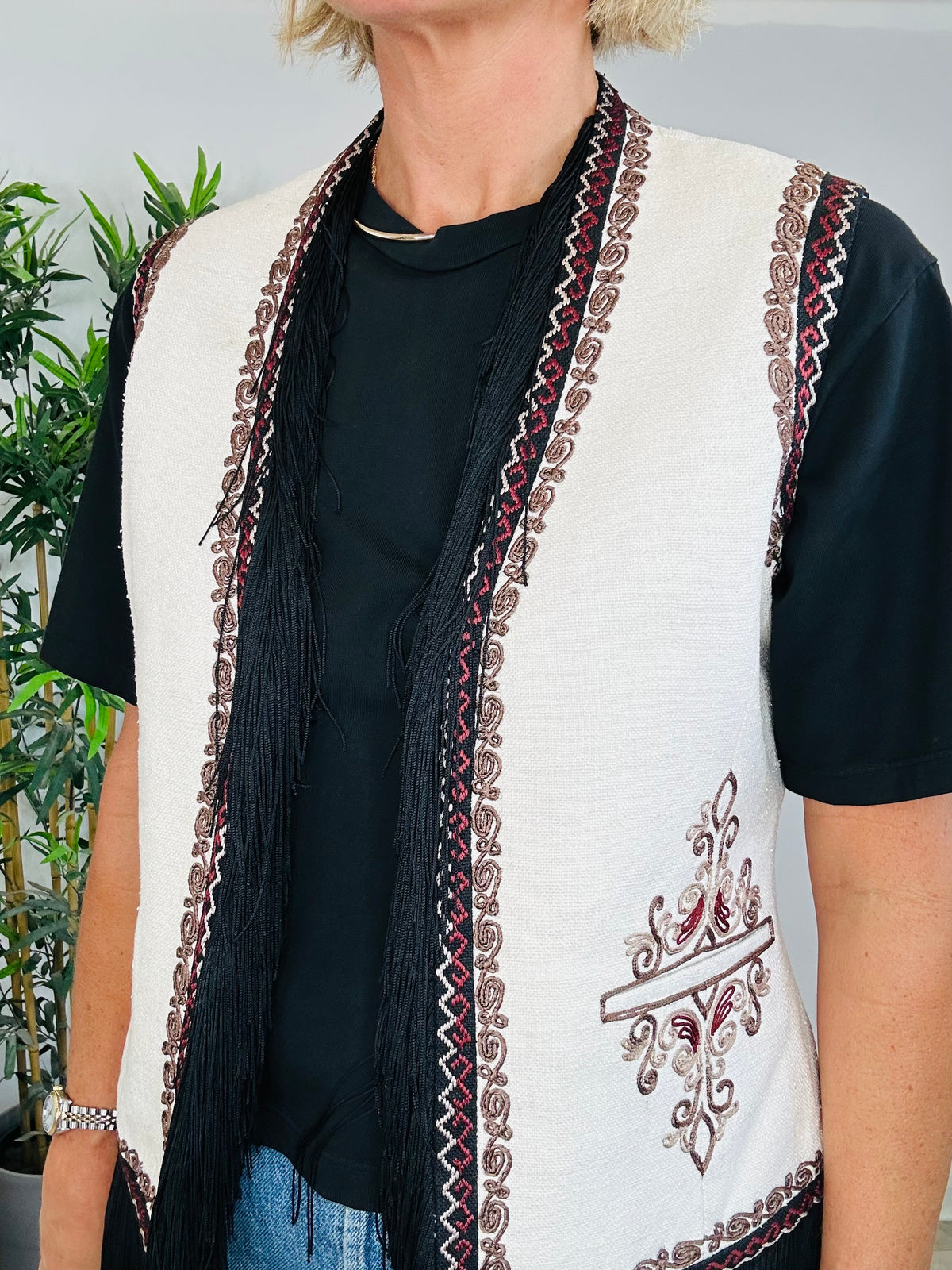 Fringed Waistcoat - Size 12