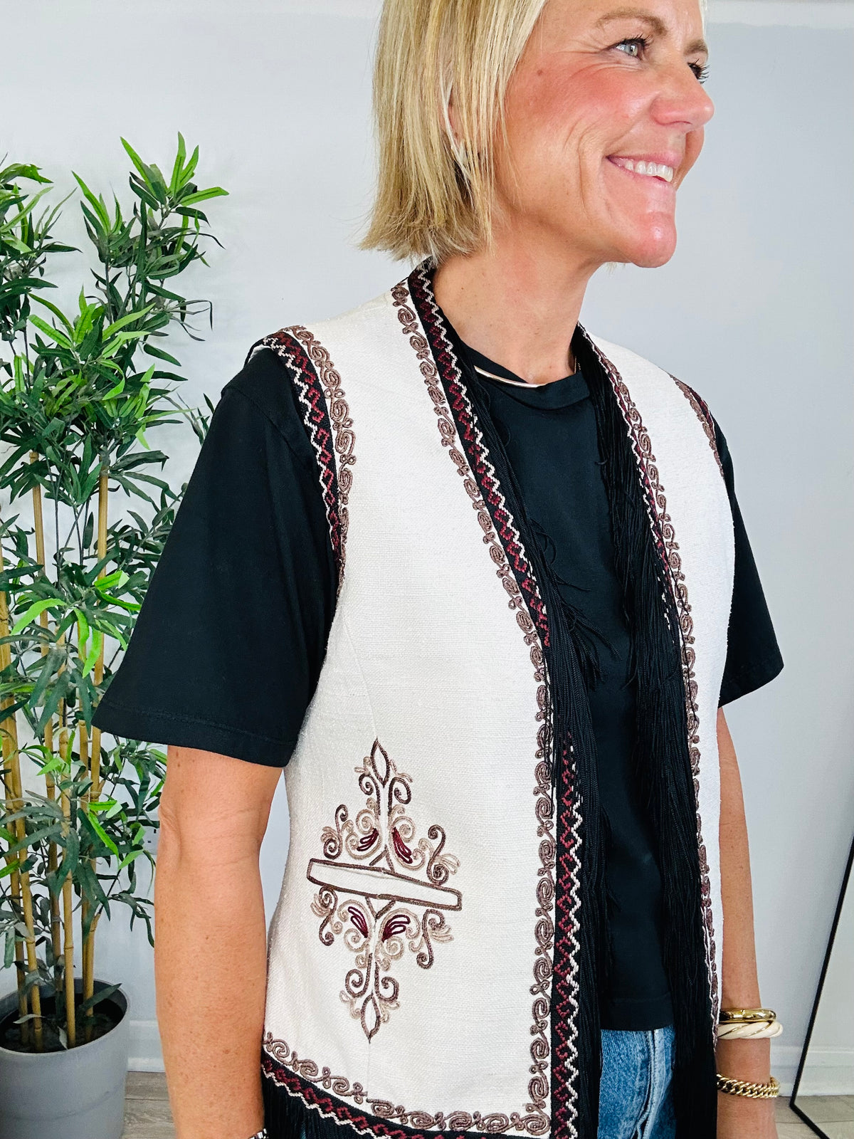 Fringed Waistcoat - Size 12