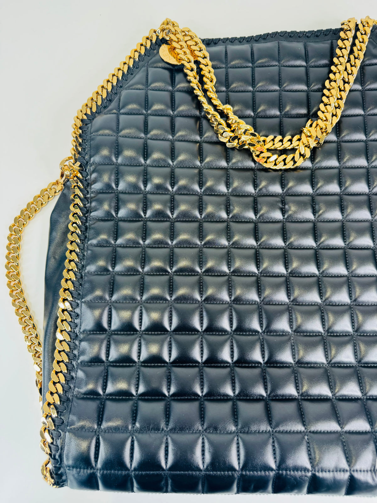 Falabella Quilted Faux Leather Maxi Tote