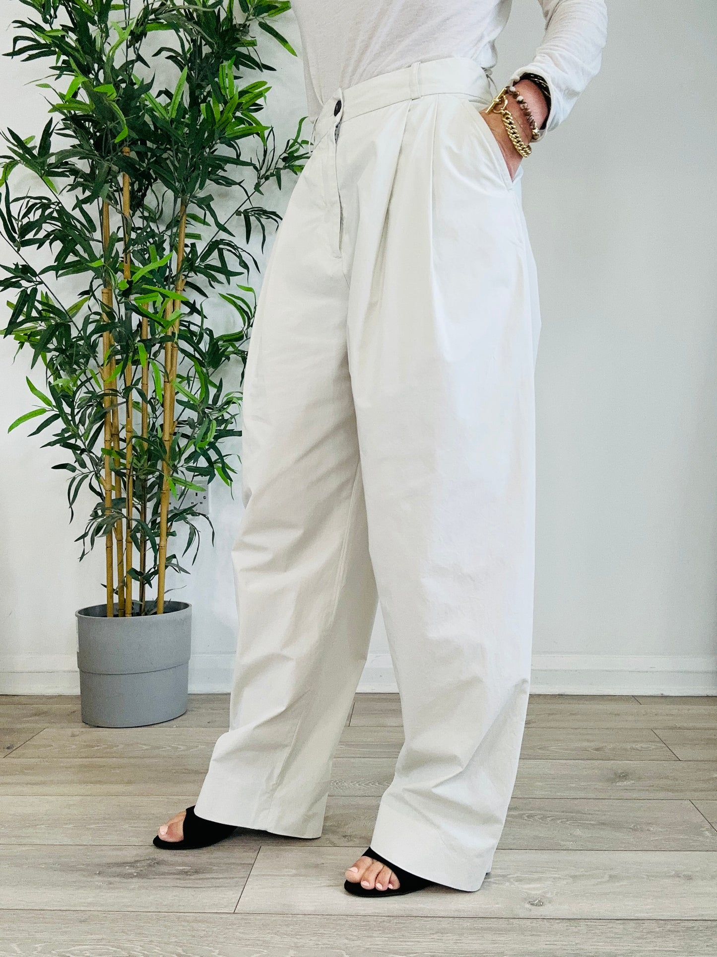 Cotton Trousers - Size 0
