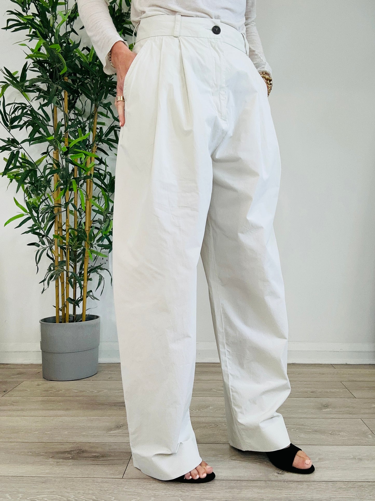 Cotton Trousers - Size 0