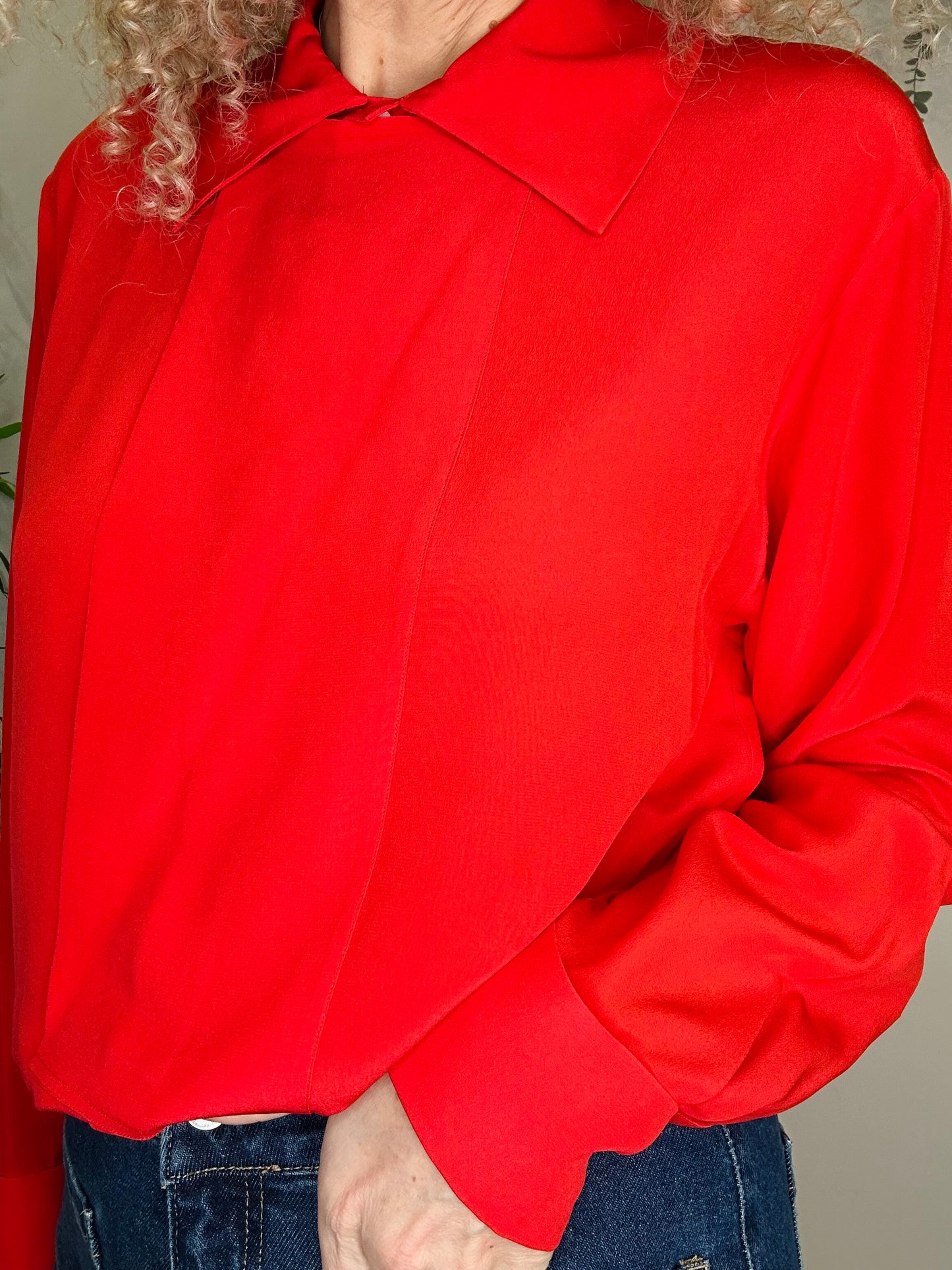 Silk Blouse - Size 8