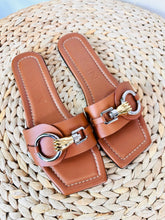 Load image into Gallery viewer, Leather Slides - Size 37

