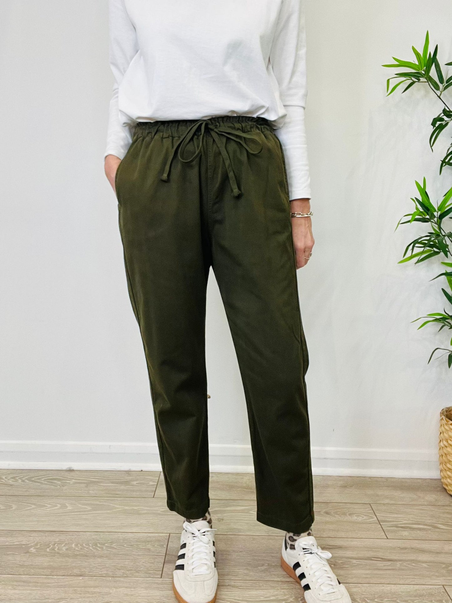 Cotton Trousers - Size L