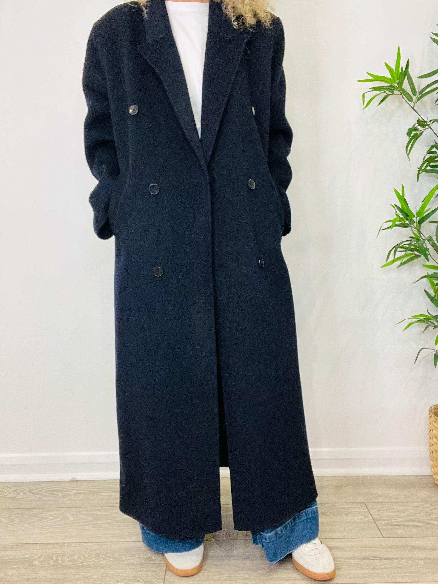 Gaia Double Breasted Coat - Size S