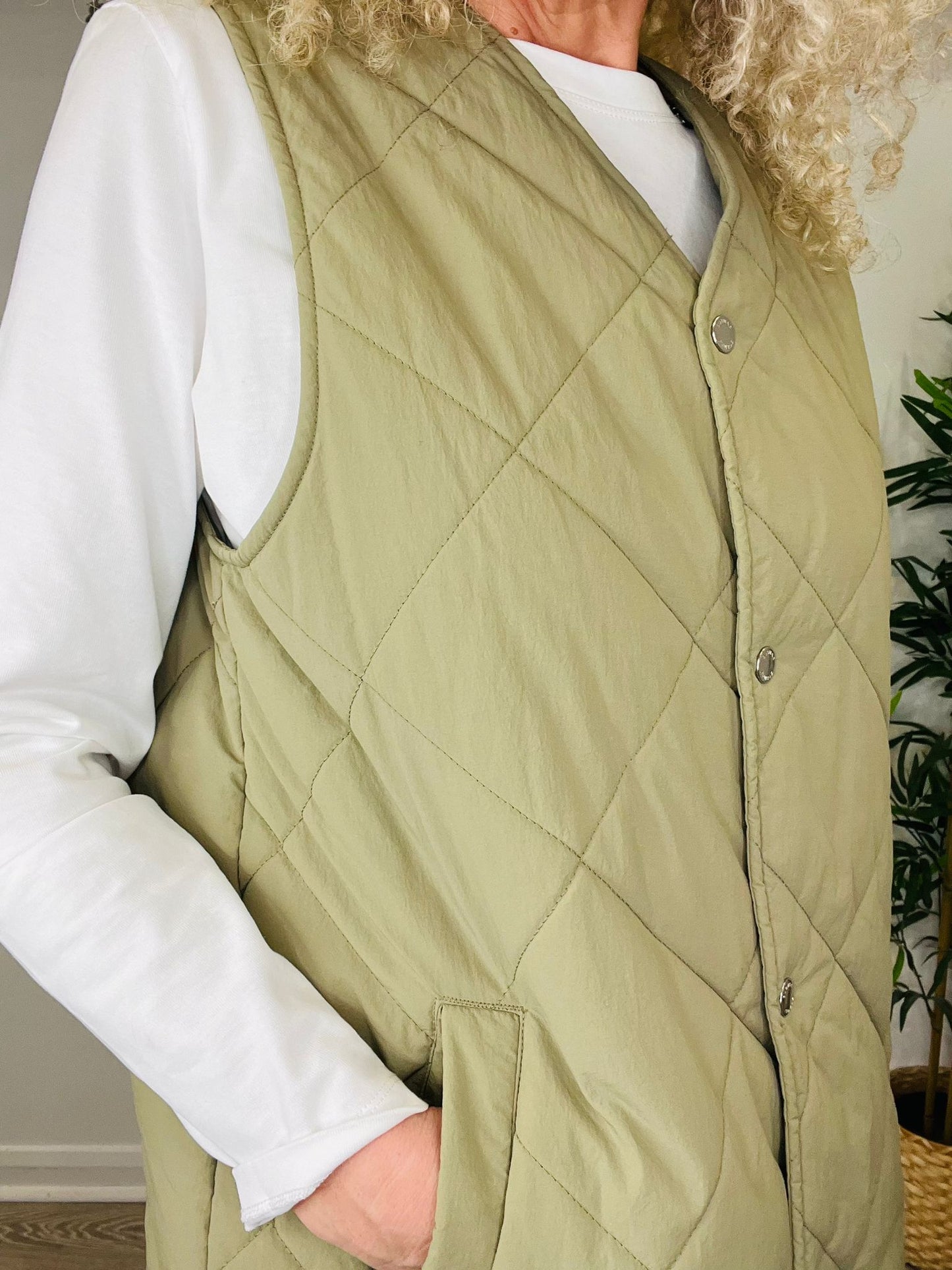 Quilted Gilet - Size M