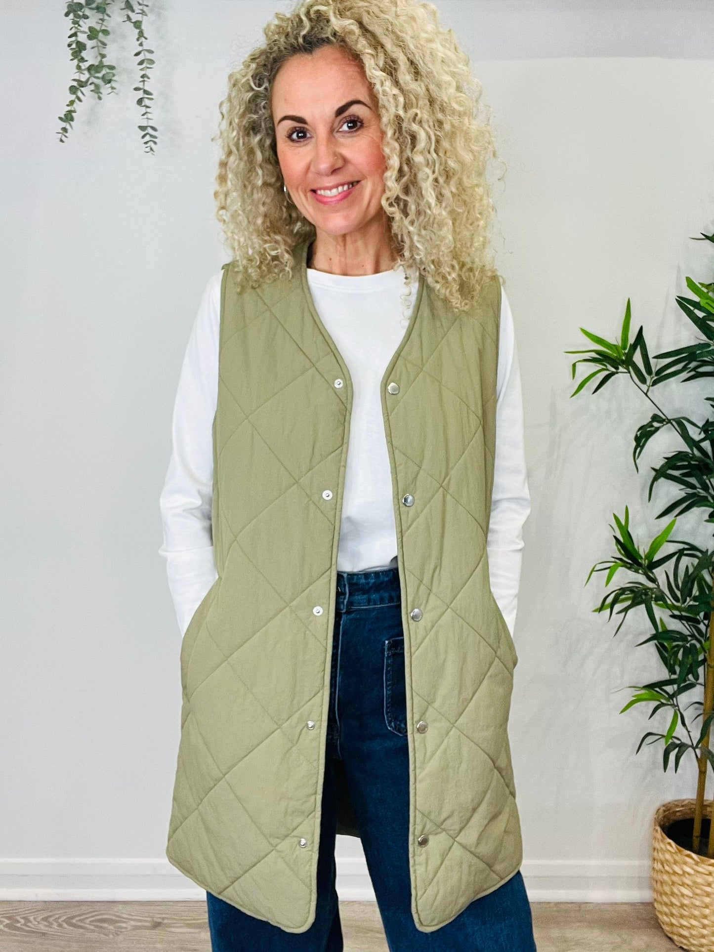 Quilted Gilet - Size M