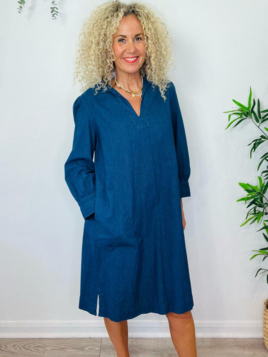 Denim Dress - Size 12