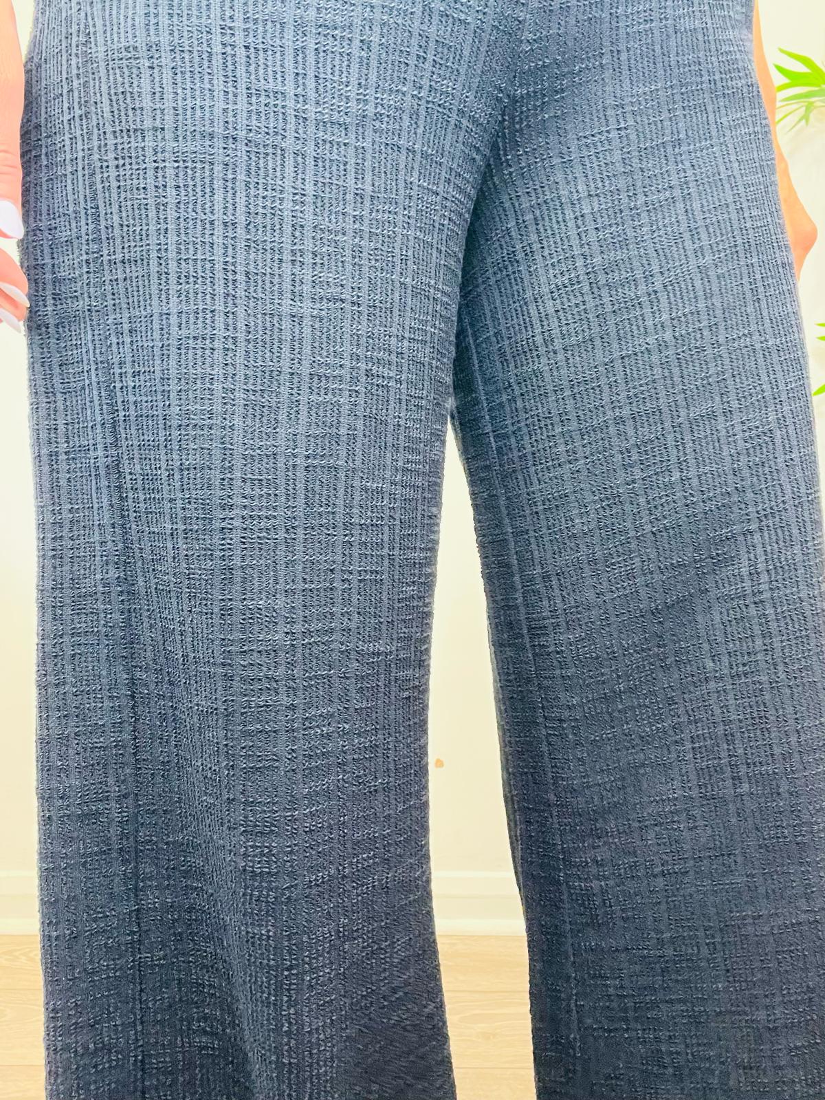 Wide Leg Trousers - Size 10