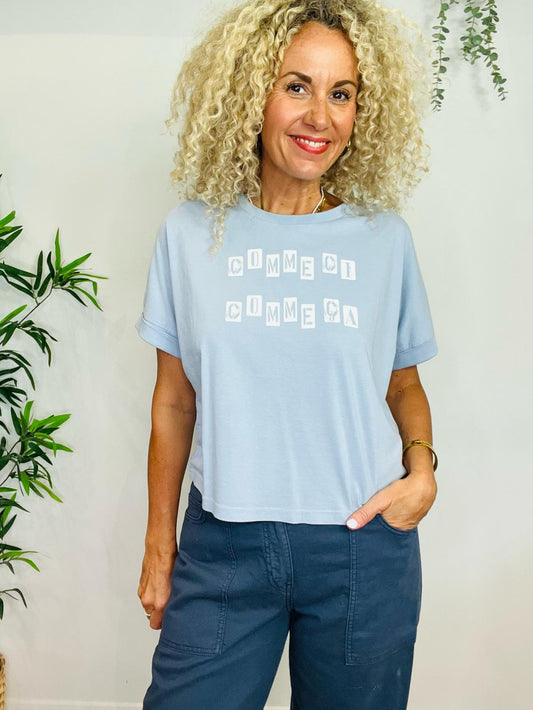 Slogan Tee - Size XS