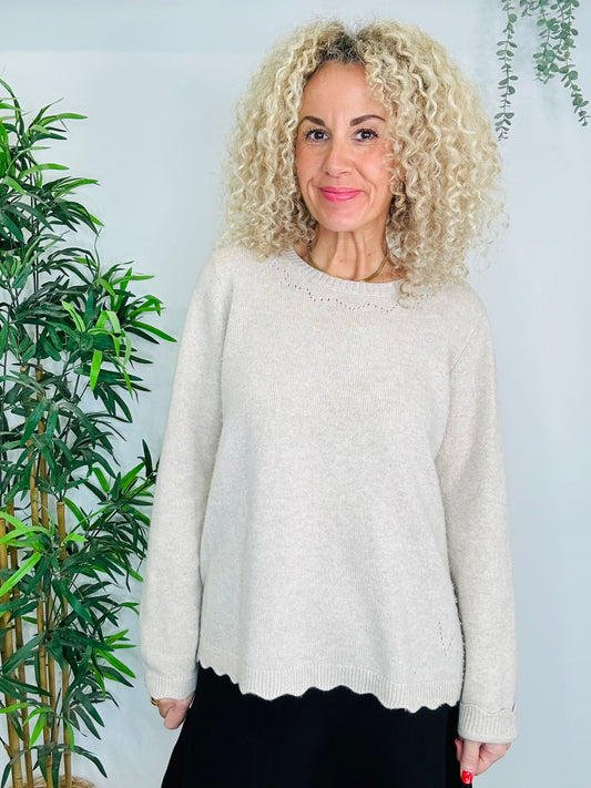 Merino Wool Jumper - Size L